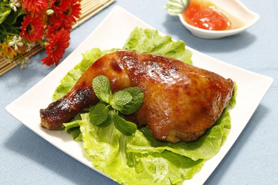 Foil-baked chicken (for 2-3 people)