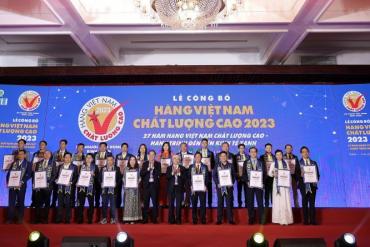 VIFON TỰ HÀO 27 NĂM LIỀN ĐẠT CHỨNG NHẬN HÀNG VIỆT NAM CHẤT LƯỢNG CAO
