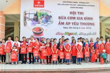 VIFON phối hợp tổ chức hội thi nấu ăn, chào mừng ngày gia đình Việt Nam