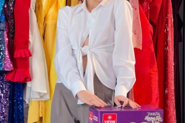 Phở VIFON đồng hành cùng Hoa Hậu Khánh Vân đến Miss Universe