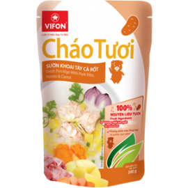 Fresh Porridge With Pork Ribs, Potato & Carrot 240g