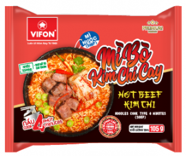 Hot Beef Kim Chi Instant Noodles 105g