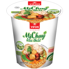 Mì Ly Topping Chay Lẩu Thái 67g