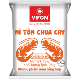 Mì Tôm Chua Cay 75g