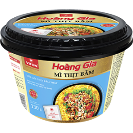 Hoang Gia Instant Noodle With Real Minced Pork 130g
