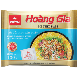 Hoang Gia Instant Noodle With Real Minced Pork 130g