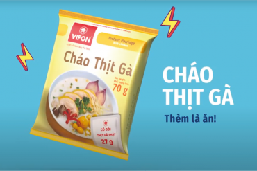 Cháo thịt gà VIFON: Bữa sáng phải đủ chất